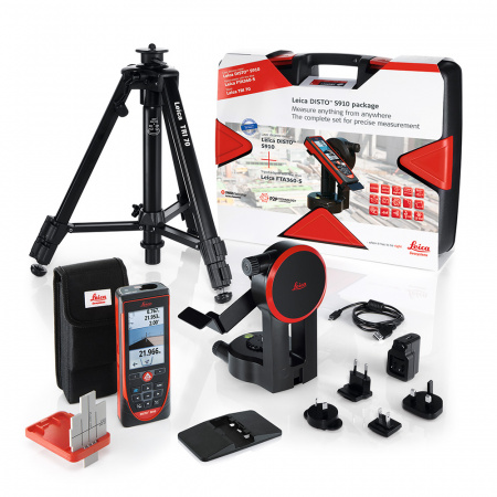 Комплект Leica DISTO S910 со штативом и адаптером